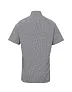  MEN'S SHORT SLEEVE GINGHAM COTTON MICROCHECK SHIRT - Premier