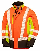 reciklirani troslojni sigurnosni softshell s tri boje i pogodan za tisak - Result Recycled