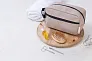 Rebyss Beauty recycled canvas cosmetic bag