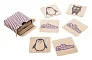 Minimor Eco custom memory game, animals