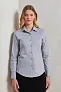  WOMEN'S STRETCH-FIT COTTON POPLIN LONG SLEEVE SHIRT - Premier