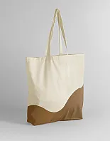 organska pamučna maxi torba s valovitim uzorkom - 200 g/m² - Westford Mill