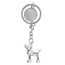  Keyring "animal" with shopping cart coin