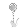  Keyring "animal" with shopping cart coin