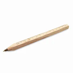 Wooden ball pen with a square cross-section shaft