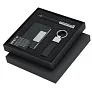 Gift set, keyring, credit card holder, ball pen, gift box