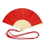  Bamboo hand fan