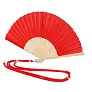  Bamboo hand fan