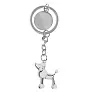  Keyring "animal" with shopping cart coin