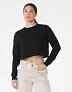  Ženski skraćeni hoodie od flisa - Bella+Canvas