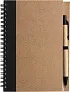 Stella Wire bound notebook with ballpen. 