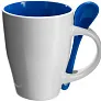  Ceramic mug with spoon Eduardo