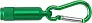 TRACY Aluminium mini torch with carabiner