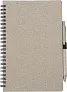 MASSIMO Wheat straw notebook with pen
