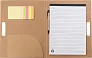 CHARLIE Cardboard memo folder