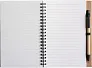 Stella Wire bound notebook with ballpen. 