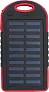 AURORA Rubberized ABS solar power bank