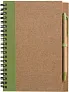 Stella Wire bound notebook with ballpen. 