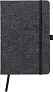 Harper rPET felt notebook 