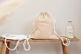 Joy Recycled cotton drawstring bag