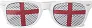 LEXI Plexiglass sunglasses with country flag