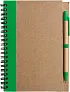 Stella Wire bound notebook with ballpen. 