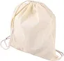 GEORGIA Oeko-Tex® pamučna torba s vezicom, 150 g/m