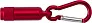 TRACY Aluminium mini torch with carabiner