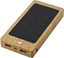 JOAN Bamboo solar power bank, 8.000 mAh