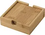 ARCHER ARCHER Bamboo coaster set