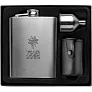  Stainless steel hip flask Brittany
