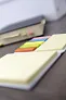 DUKE Cardboard holder with sticky notes