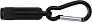 TRACY Aluminium mini torch with carabiner