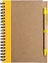 Stella Wire bound notebook with ballpen. 