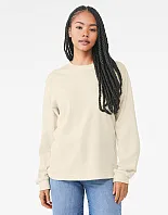 unisex teška majica s dugim rukavima, opuštenog kroja - Bella+Canvas