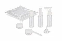 Travel bottle set - Bella+Canvas