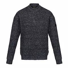 ZIP-NECK KNITTED PULLOVER - Regatta