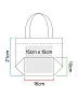  EarthAware™ Organic Marina Mini Tote, 340 g/m² - Westford Mill