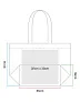  Klasična shopper torba od prirodne uštirkane jute - Westford Mill