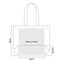 Revive reciklirana maxi torba - 270 g/m² - Westford Mill