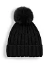  Verbier Fur Pop Pom Chunky Beanie - Beechfield