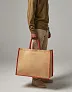  Shopper torba od prirodne uštirkane jute - Westford Mill