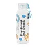 AZURE glass water bottle 500 ml transparent