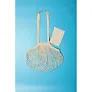  Cotton foldable shopping bag with pouch