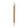  Recycled cardboard ball pen, wheat straw details