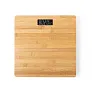  Bamboo bathroom scale