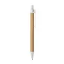  Recycled cardboard ball pen, wheat straw details