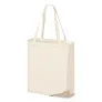  Cotton foldable shopping bag, jute details