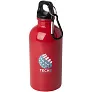 Oregon 400 ml RCS certified single wall stainless steel water bottle with carabiner