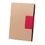  Memo holder, notebook approx. A5, sticky notes, ball pen